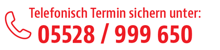 Termin telefonisch sichern