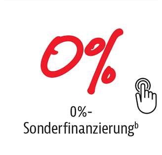 Exklusiver Vorteil: Sonderfinanzierung möglich